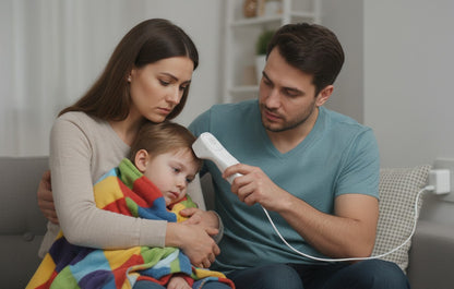 Berrcom genopladelig pandetermometer