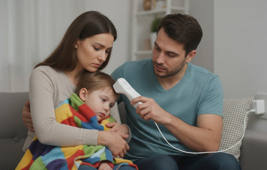 Berrcom genopladelig pandetermometer